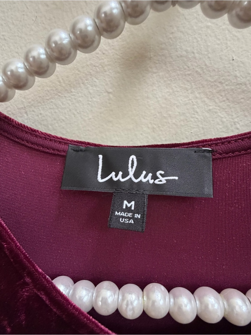 Lulu's Love & Memories Burgundy Velvet Maxi Dress Side Slit NWT - Picture 3 of 10
